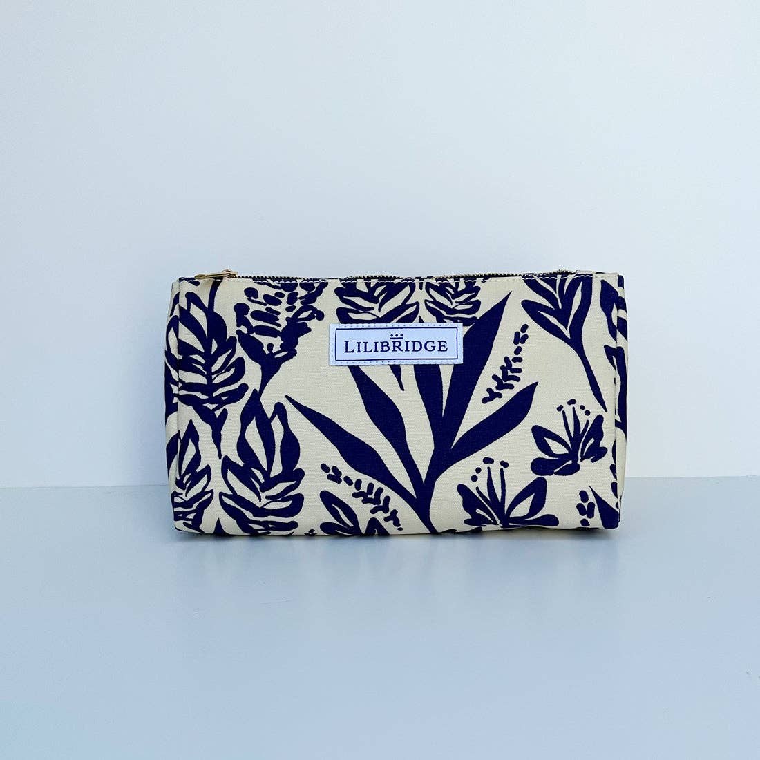 The Makeup Bag, Island Garden Navy