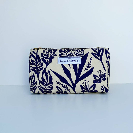 The Makeup Bag, Island Garden Navy