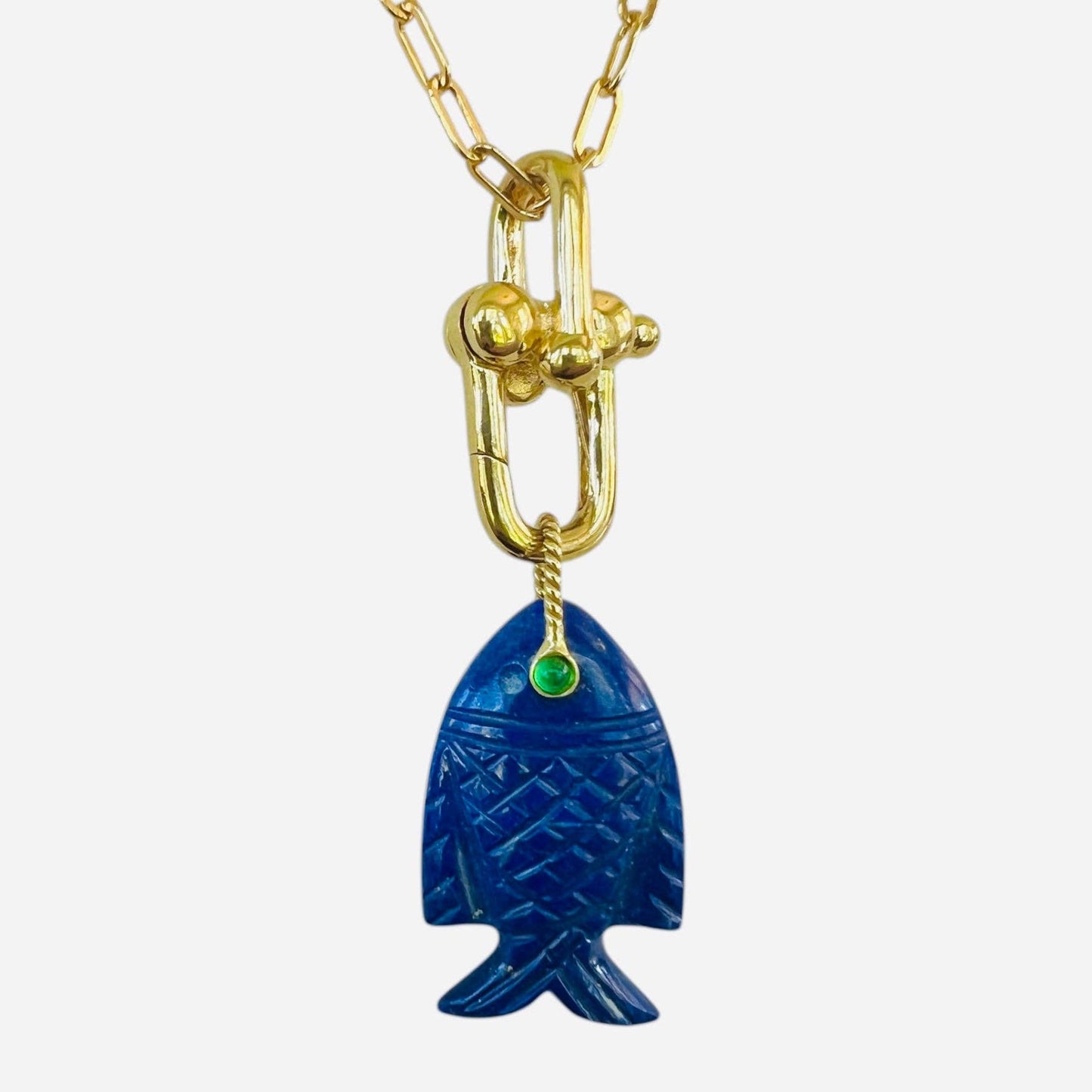 Fish On! Pendant Necklace
