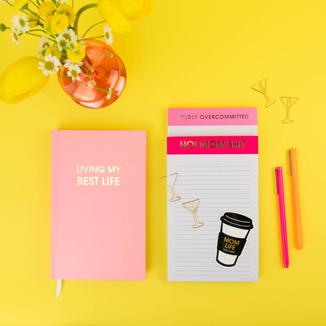 Wildly Overcommitted Lined Notepad