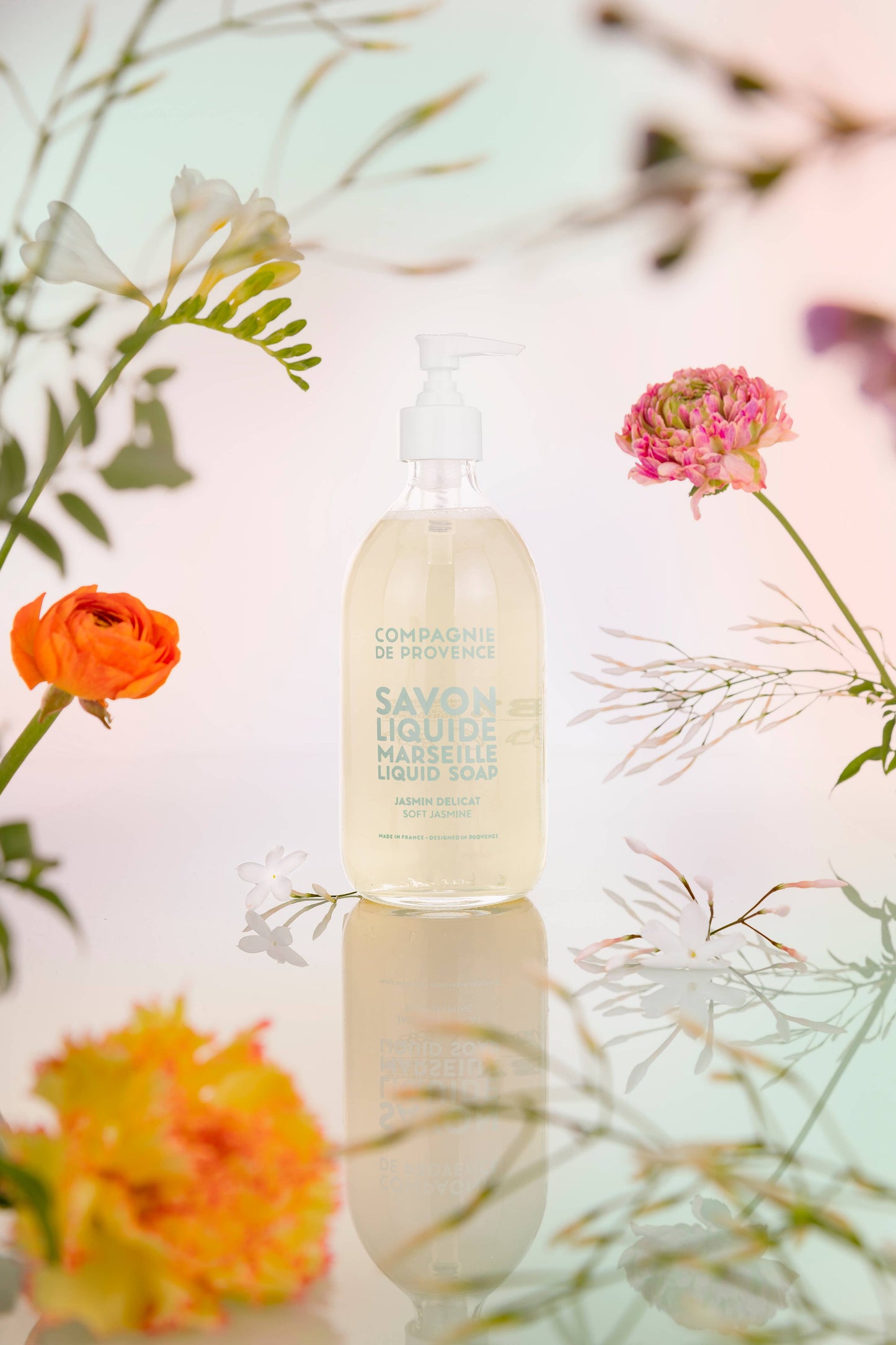 Soft Jasmine Liquid Marseille Soap 16.7oz