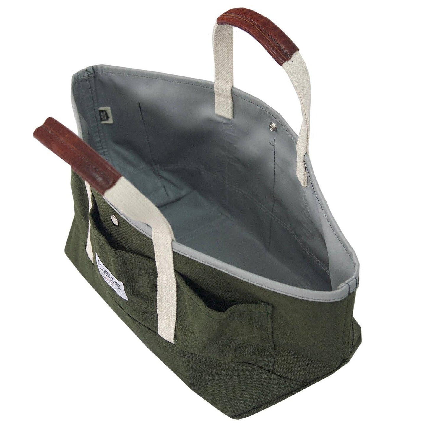 Olive Green Garden Tote