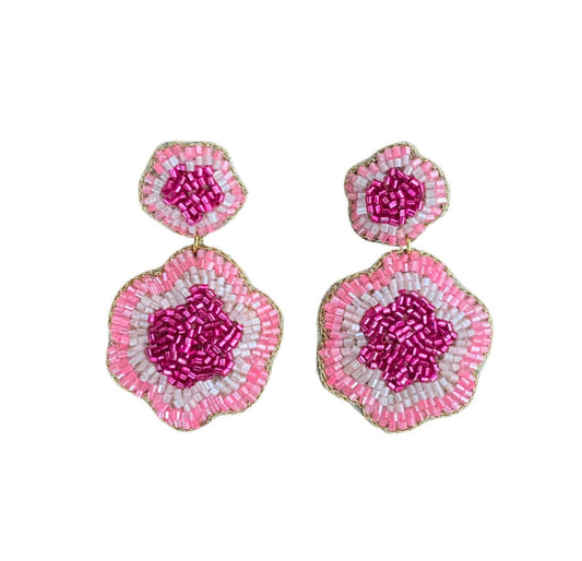 St. Tropez Earrings in Pink