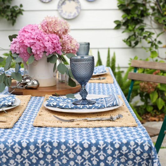 Tablecloth Charlotte Indigo