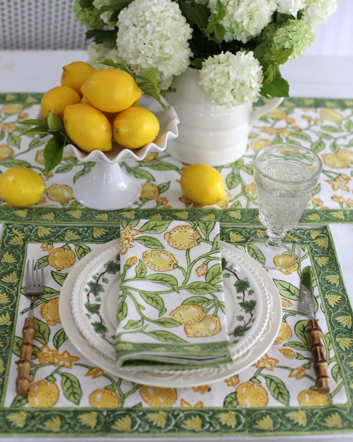 Placemat Lemon, Set of 4
