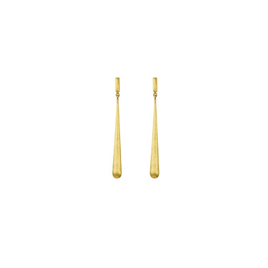 Plain Reign Earrings - Gold