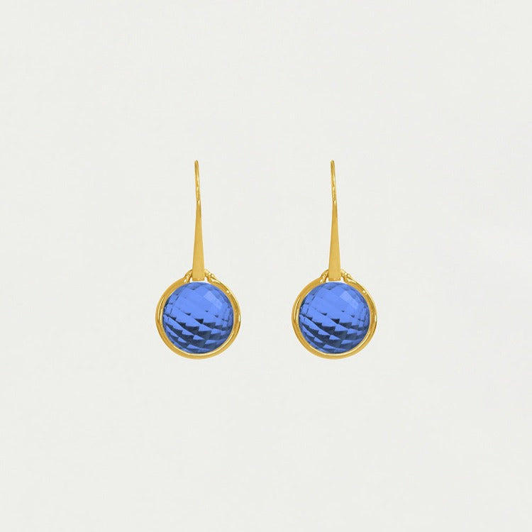 Ipanema Cabochon Droplets - Gold/Midnight Blue