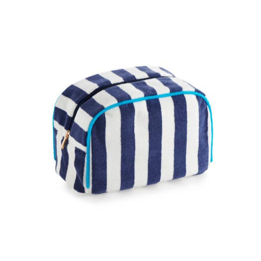 Cabana Stripe Large Zip Pouch