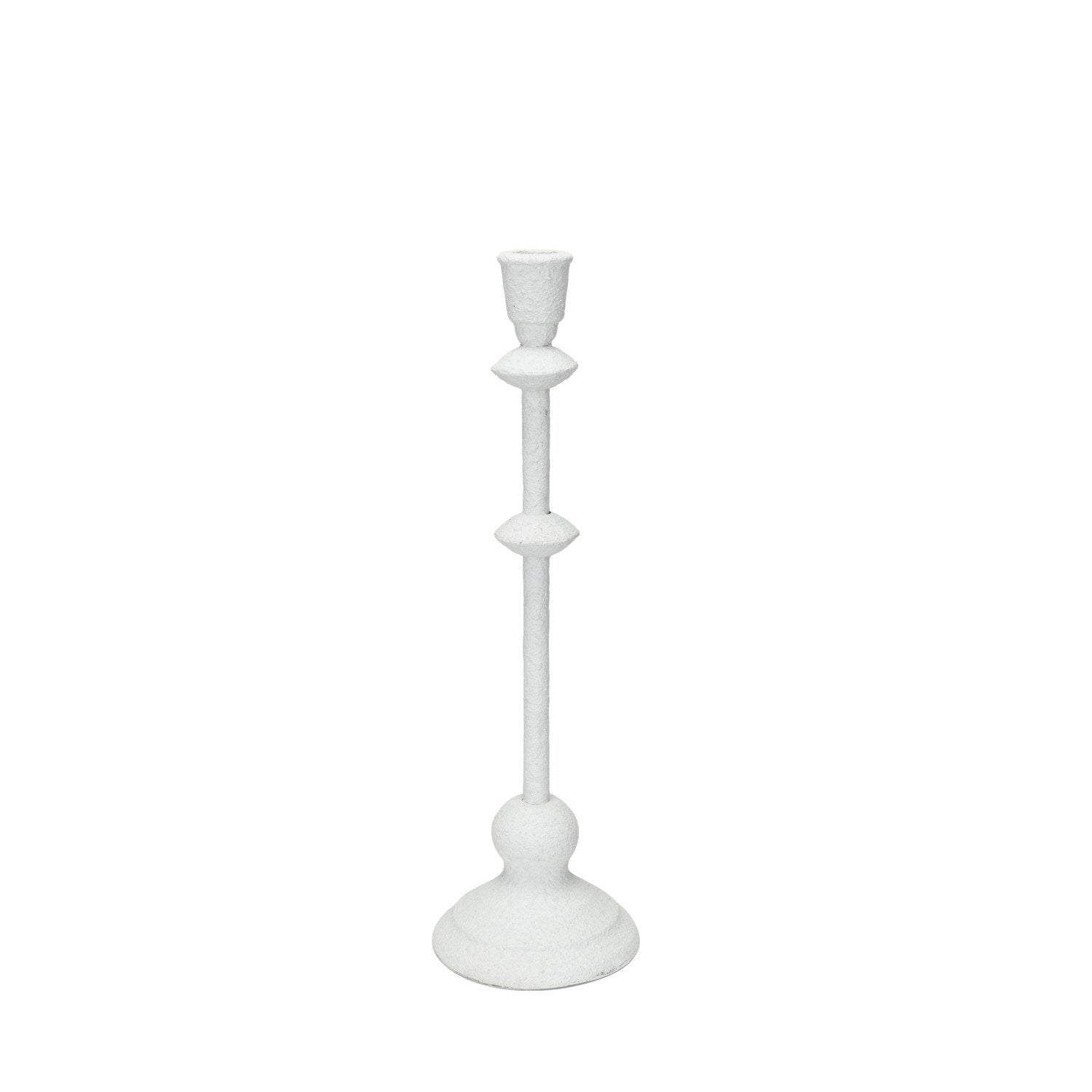 Metal Taper Holder, Sand Finish