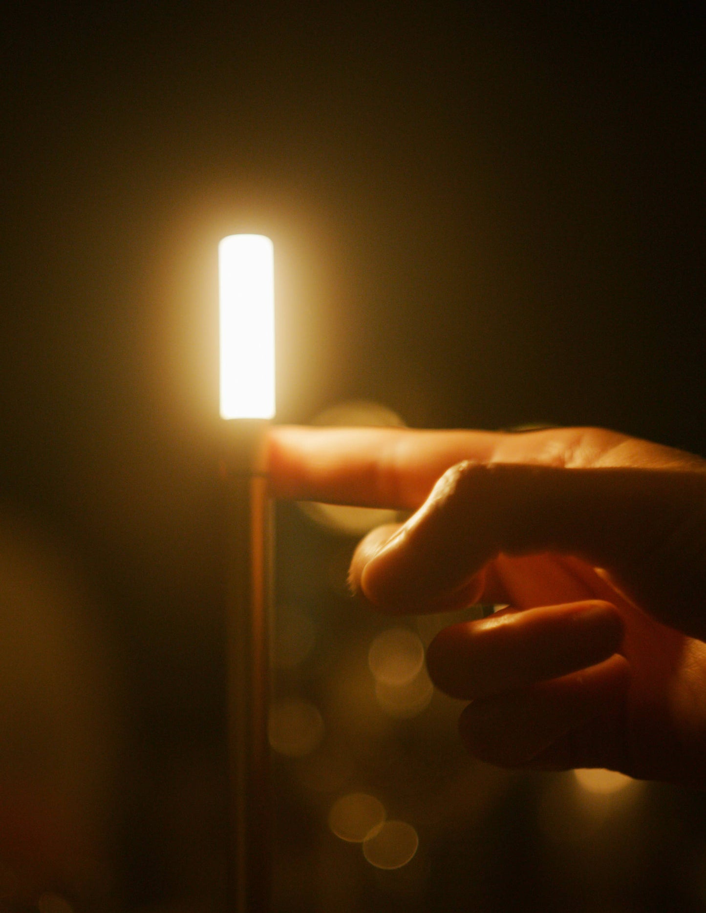 Wick Portable Rechargeable Candle Lamp, Classic Size