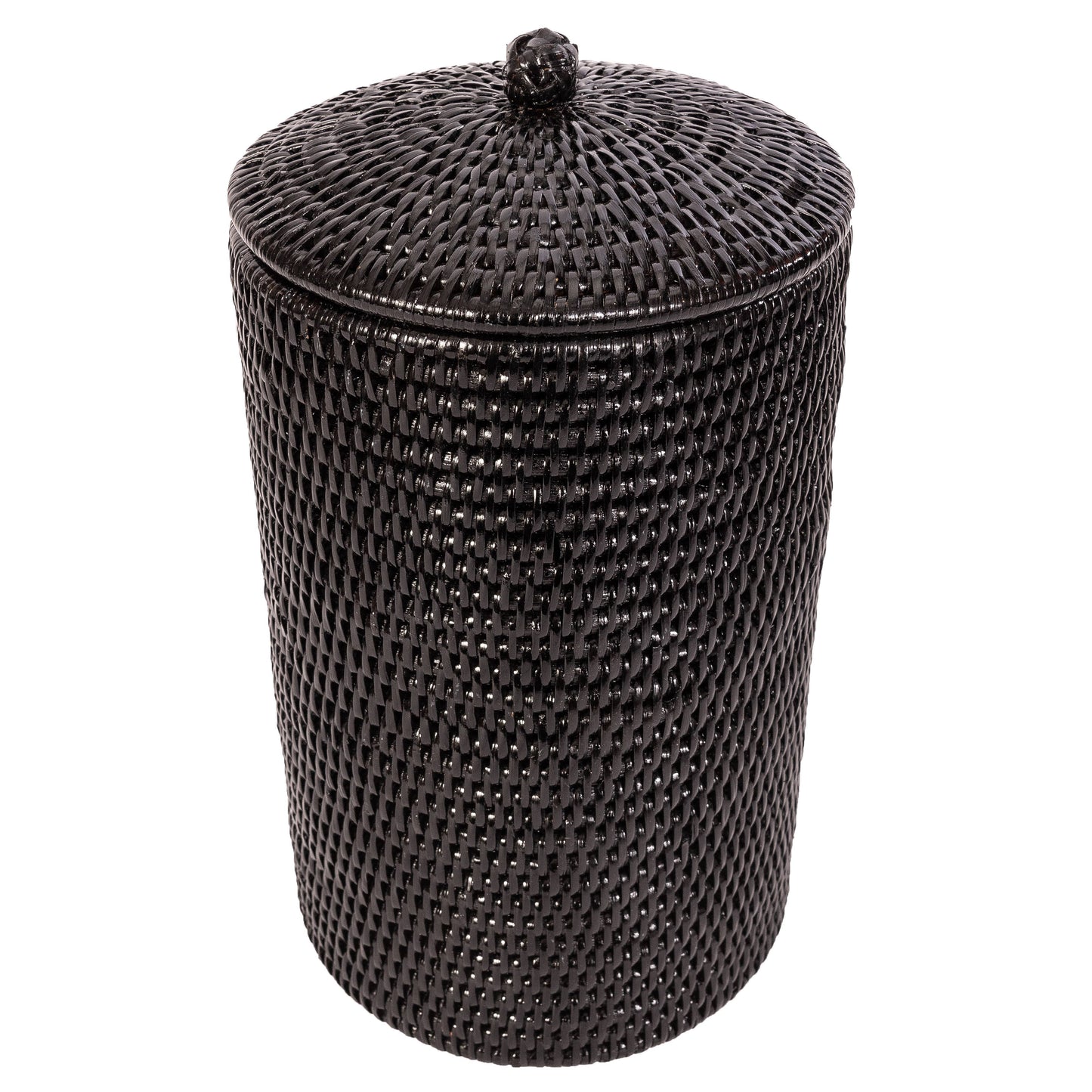 Rattan Double Toilet Roll Holder – Bathroom Organizer