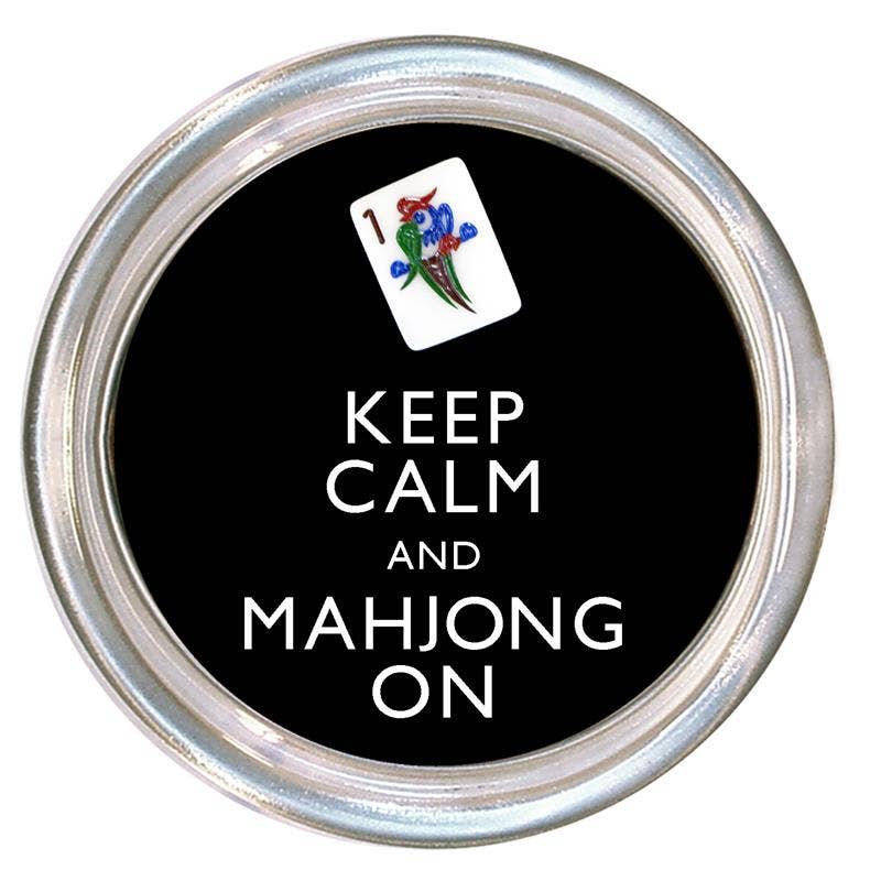 Black Keep Calm and Mahjong