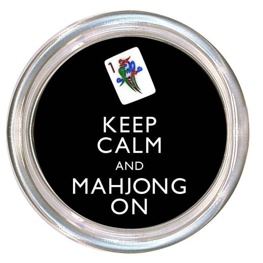 Black Keep Calm and Mahjong