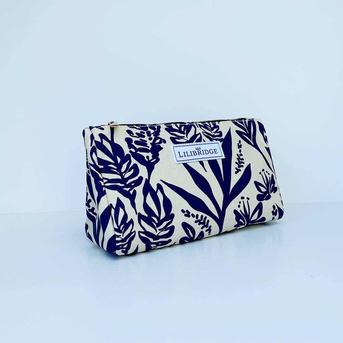 The Makeup Bag, Island Garden Navy