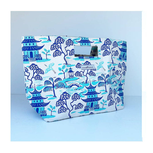 The Lilibridge Bag, Blue Pagoda