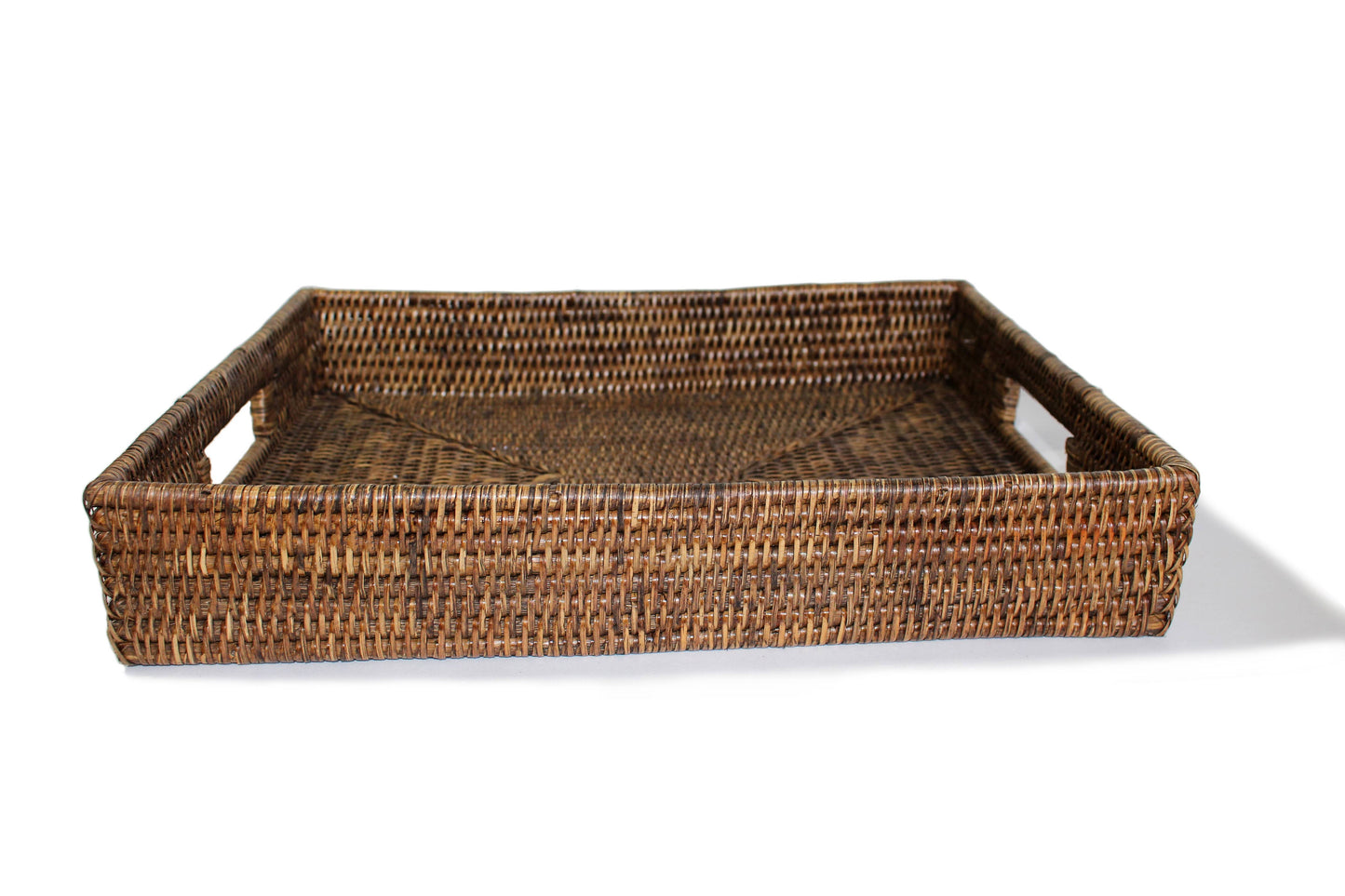 Rectangular  Tray - Antique Brown