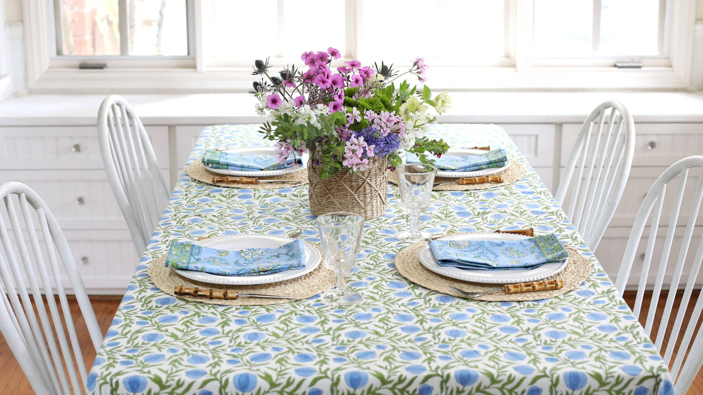 Tablecloth Pomegranate Blue (60x60)