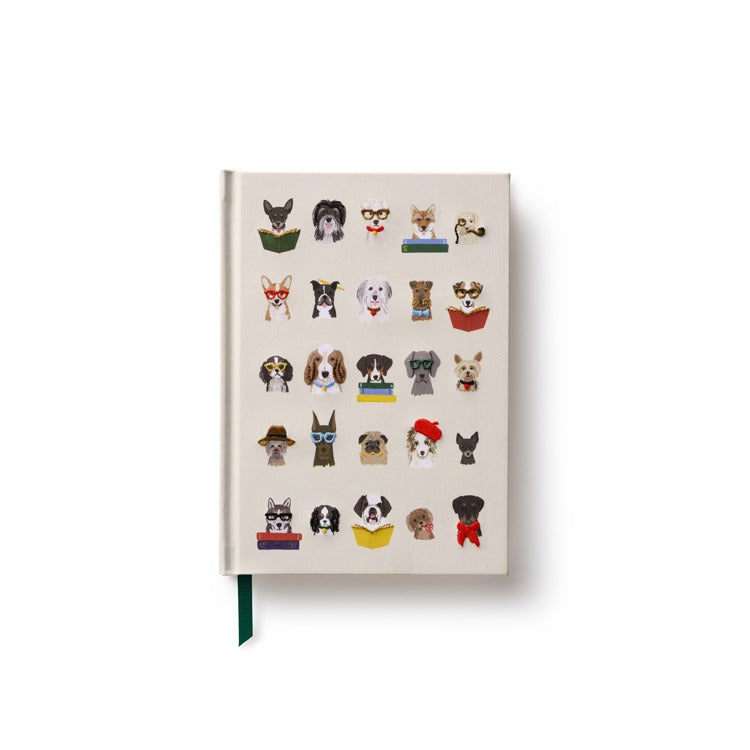 Studious Cats Embroidered Journal